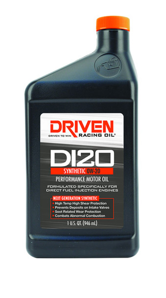 Driven Racing Oil DI20 Synthetic 0W-20 Direct Injection Engine Oil 18206