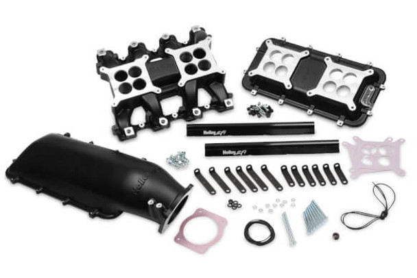 Holley LS Mid-Rise 92mm EFI Intake Manifold 300-135BK