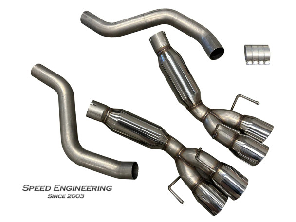 Speed Engineering LS 3" True Dual Exhaust for 2005-13 C6 Corvette 25-1063