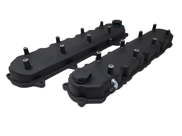 LSXceleration Gen V LT Valve Covers w/Coil Mounts, Black 15-2242