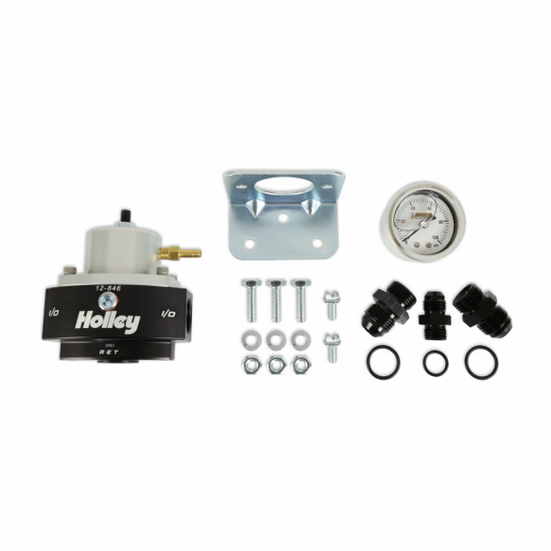 Holley EFI Bypass Fuel Pressure Regulator Kit 12-846Kit (15-60 psi)