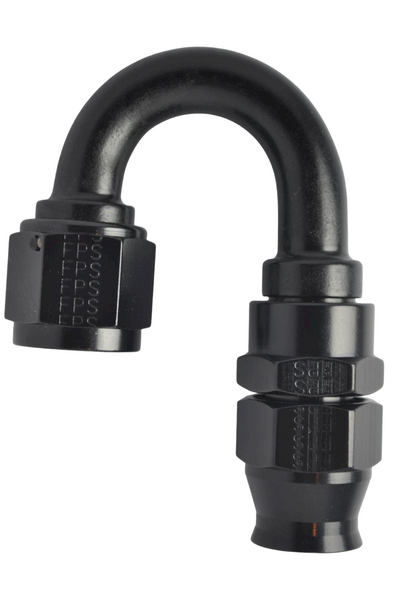 Fragola Real Street -10 AN 180 Degree P.T.F.E Hose Fitting 681810-BL