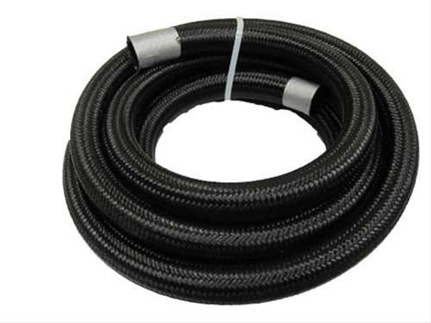 Fragola -8 AN Nylon Hose Black 840008