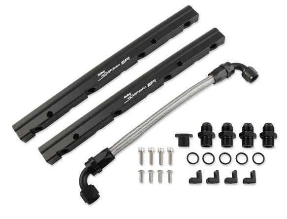 Ls3 Hidden Fuel Rails Holley Sniper LS3/L92 EFI Billet Fuel Rail Kit 850013