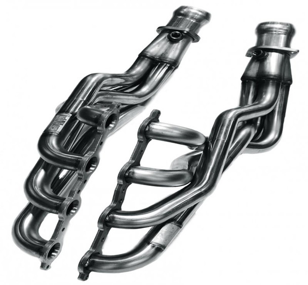 Kooks 2009-15 Cadillac CTS-V 1-7/8" Long Tube Headers w/ GREEN Catted (OEM) X-Pipe 2311H430