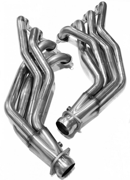 Kooks 2009-15 Cadillac CTS-V 2" Long Tube Headers w/ GREEN Catted (OEM) X-Pipe 2311H630