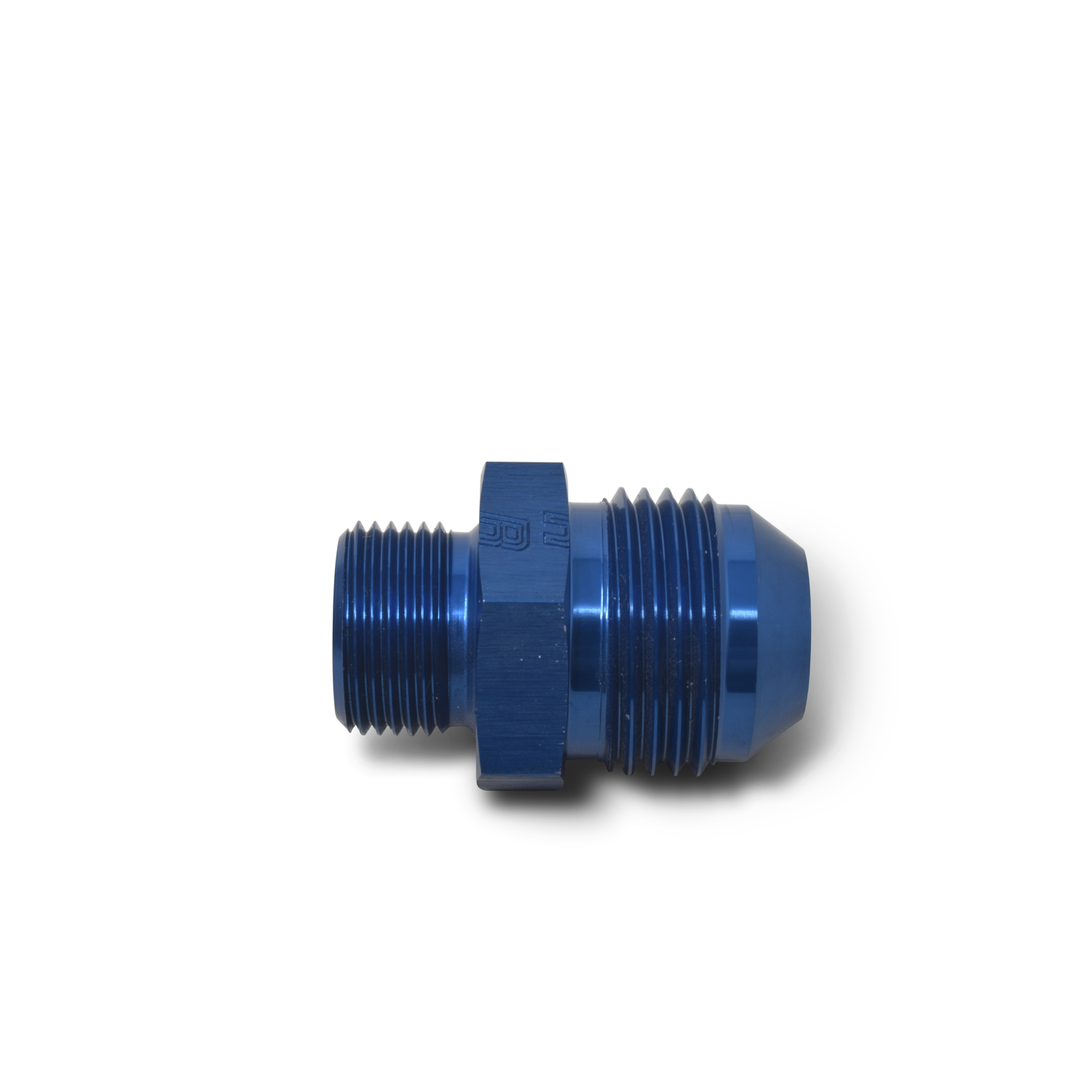 ADLERSPEED -AN To Metric Aluminum Straight Fitting Adapter (Choose Size: -4AN To -12AN) Black
