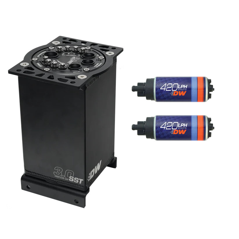 DeatschWerks 3.0L Tank w/ Dual DW420 Pumps 6-421-30ST