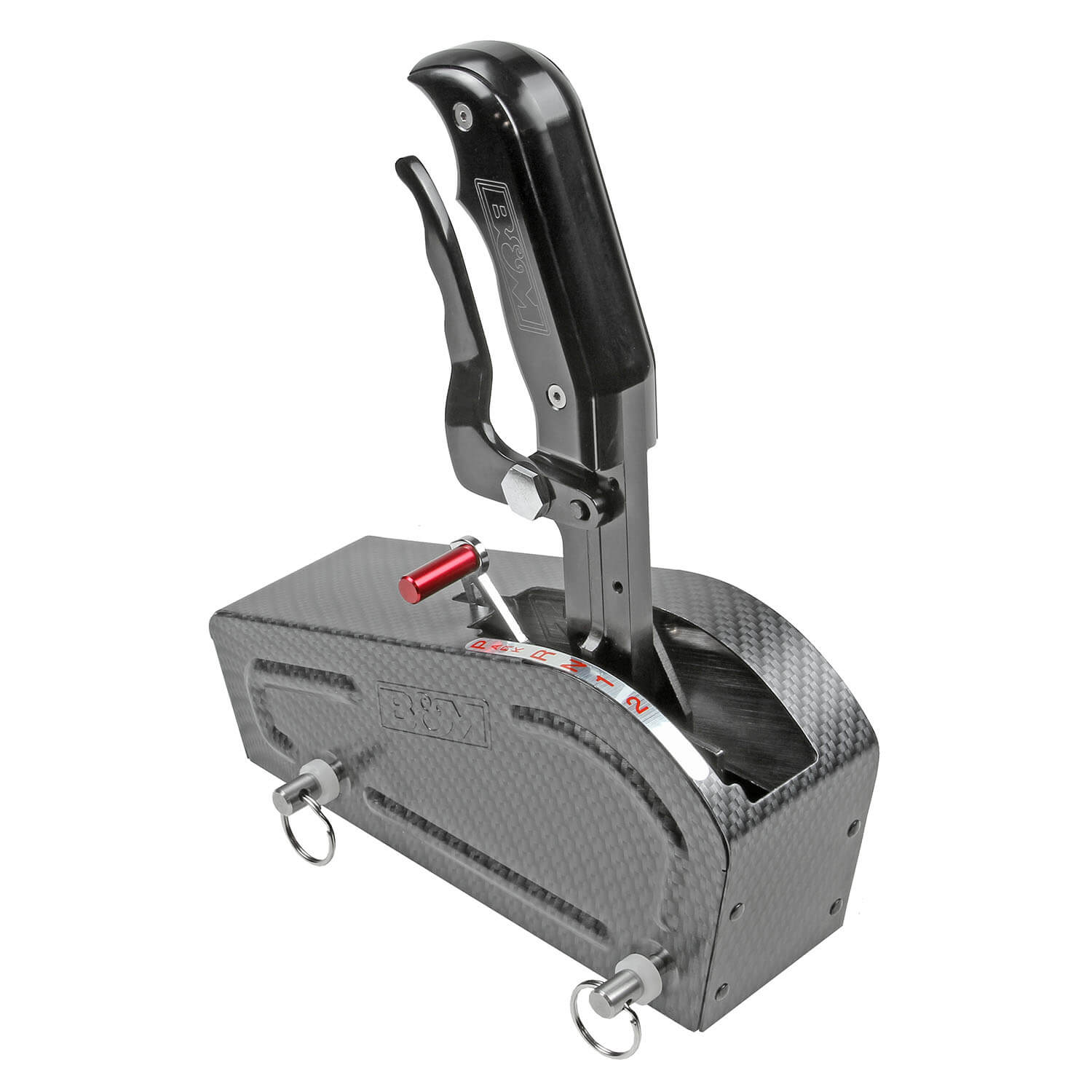 STEALTH MODE 14ポンド B&M Automatic Pro Stick Gated Magnum Grip Stealth Shifter 81059