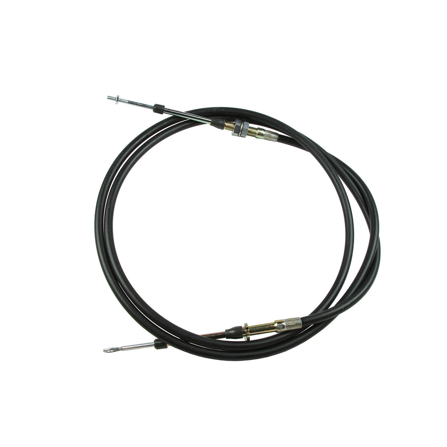 B&M 8-Foot Super Duty Black Shifter Cable 81834