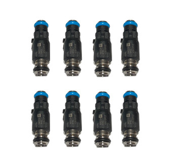 GM OEM Fuel Injector Set Of 8 - Part #12613412 For 2010-2013 Chevy, Cadillac, GMC Vehicles