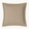 Our Righetta pillow shams are woven with a classic tone on tone stripe and are available in white, ivory or sable. Whether they be a Standard, King or Euro size they provide a finished look to the any bed . Each pillow sham is finished with a 2” with an elegant hemstitched finished flange.