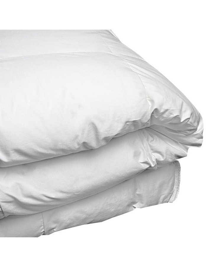 For those that live in warmer climates, our summer weight summer comforter is perfect. As with our other luxury goose down comforters, this comforter is made with a baffle box construction (baffle box is not present on the outside edges of the comforter but in all inner compartments). 