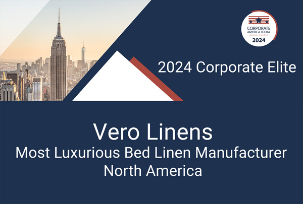 2024 corporate elite most lux bedding manufacturer award