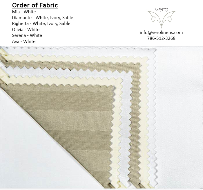 Vero Linens Fabric samples