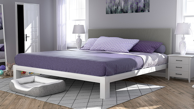 Alaskan King Bed: Size & Comparison Guide [2024] - Purple