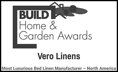 Vero Linens - awarded most luxurious linen mfg - north america