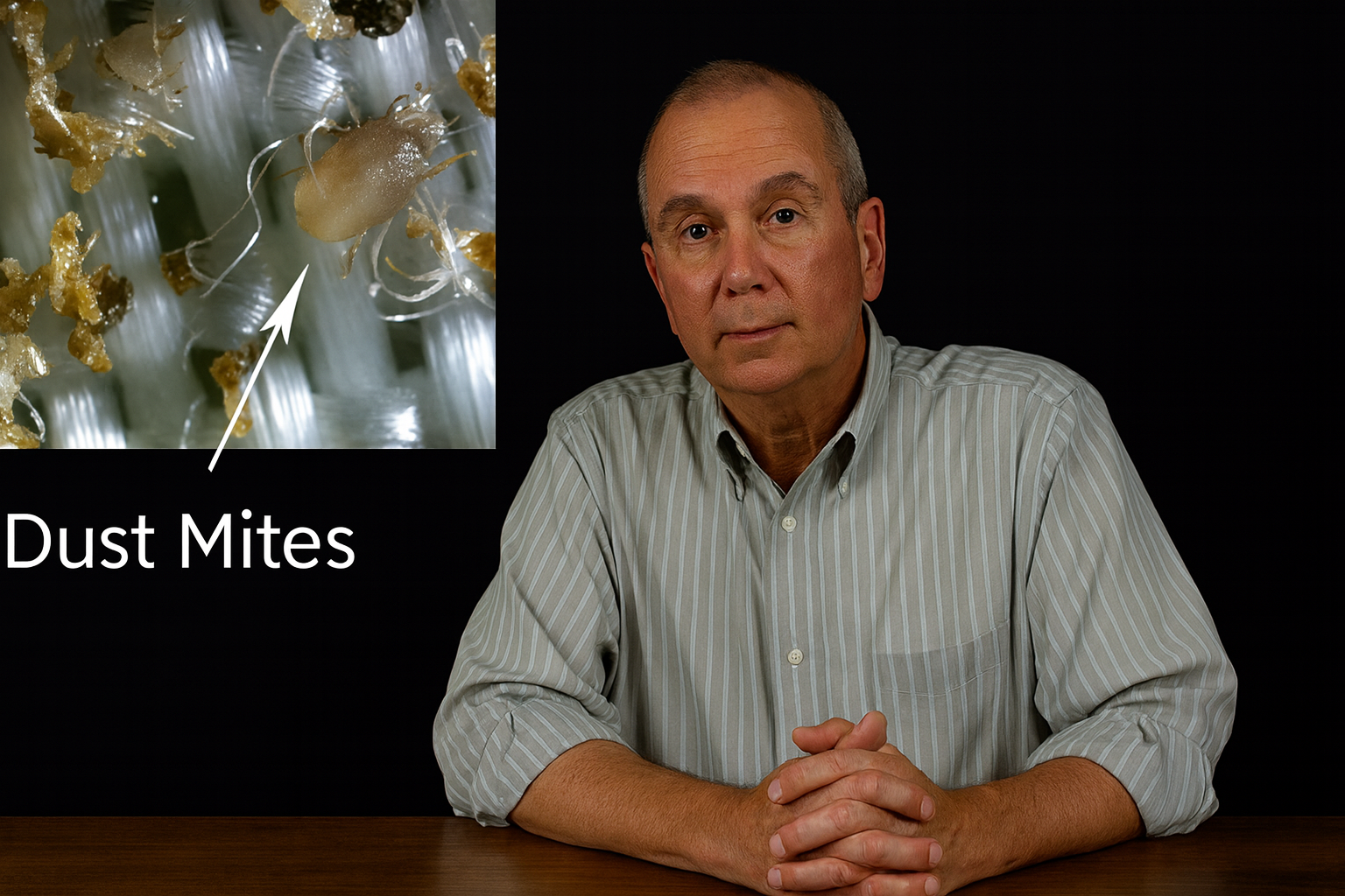 Bedding will get dustmites