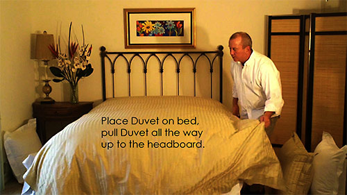 Follow these easy steps to help you make a great looking bed