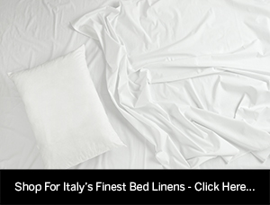 Bed sheets from Italy