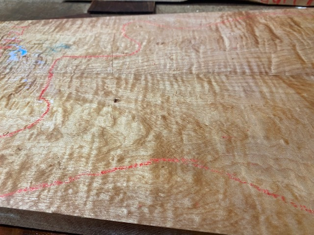 Fiddleback Maple Guitar Set G-FM-11 - Global Wood Source