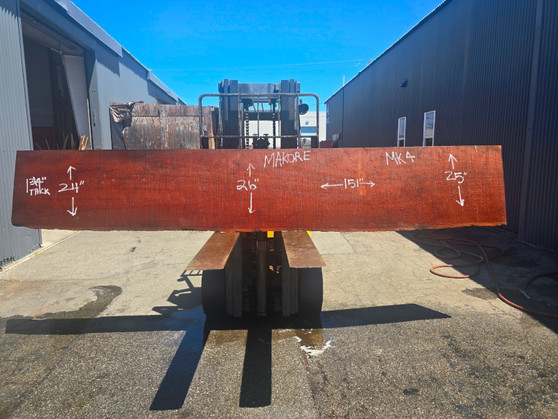 Makore Slab MK4 1.75x24-26x151 