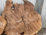 Figured Walnut Round Slab   PNH-945