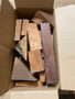 Redwood Box of Small Turning Pieces  (QTY 23)   RWD-box 2