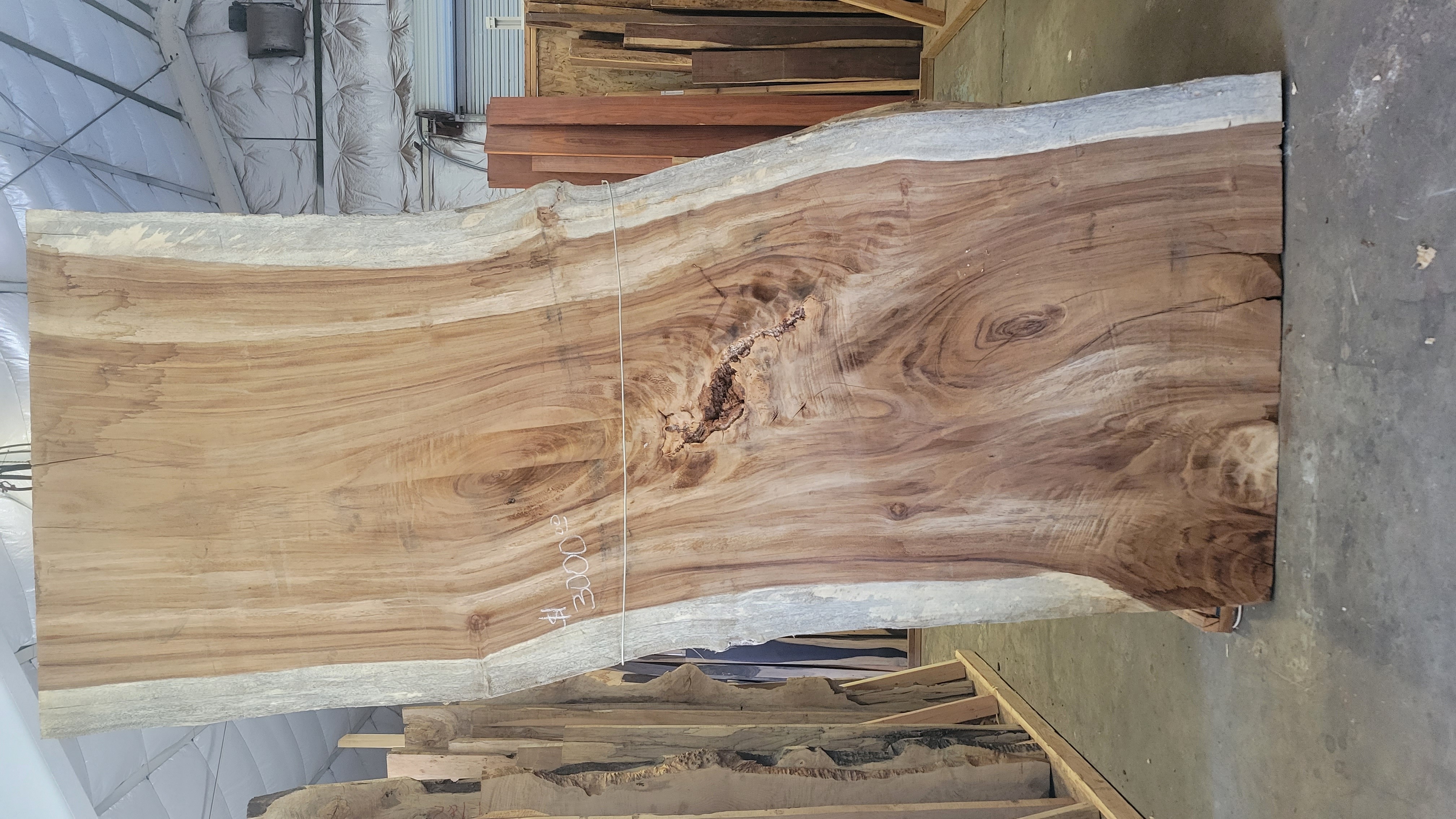 Pecan Slab PNH-676 - Global Wood Source