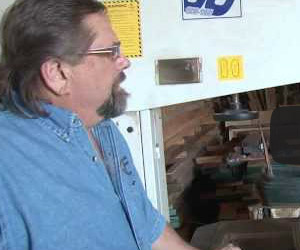 David Marks helps Russ with his Bandsaw