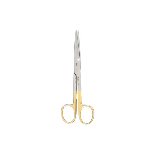 Integra-Miltex Operating Scissors, 5.75IN (145mm), Tungsten Carbide, Standard Pattern, Curved, Sharp-Blunt points