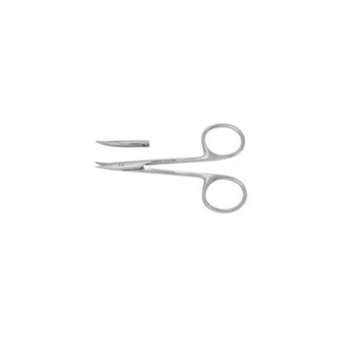 Integra-Miltex Eye Suture Scissors 3.875IN, Curved, Delicate, Sharp