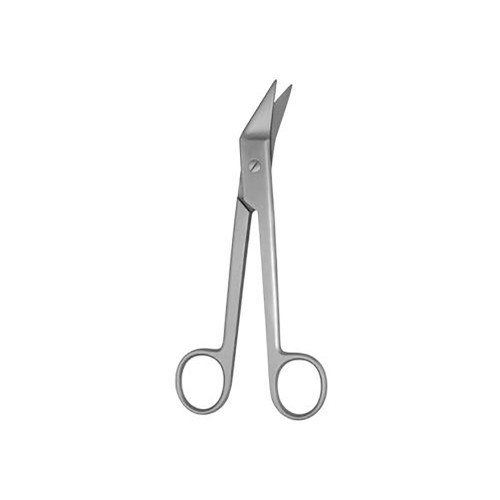 gSource Bandage Scissors 6.5IN Angled Sharp/Sharp Serrated