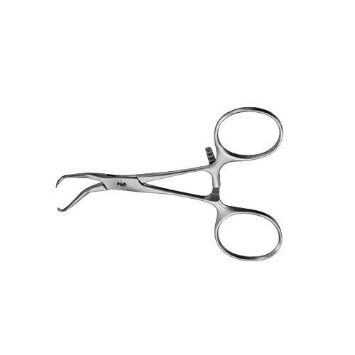 Aesculap Finger Reposition Forceps, Stepped Tips, 95MM