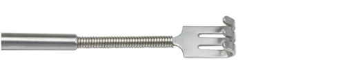 Integra-Miltex Flexible Neck Rake Retractor, 6" (152mm),  3 Blunt Prongs