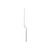 gSource Hardy Style Bayonet Curette 9 1/2in, 4 3/4in, Angled Up, 5mm