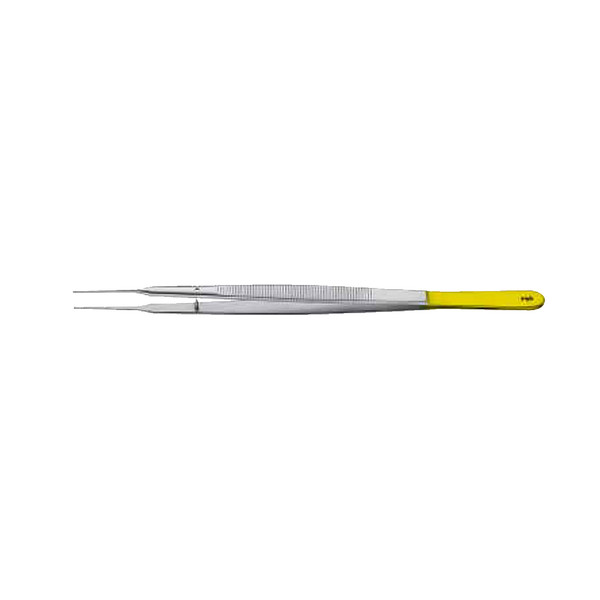 Aesculap Dia Dust Gerald Micro Ring Forceps 7IN (180mm), Straight, 1mm Ring