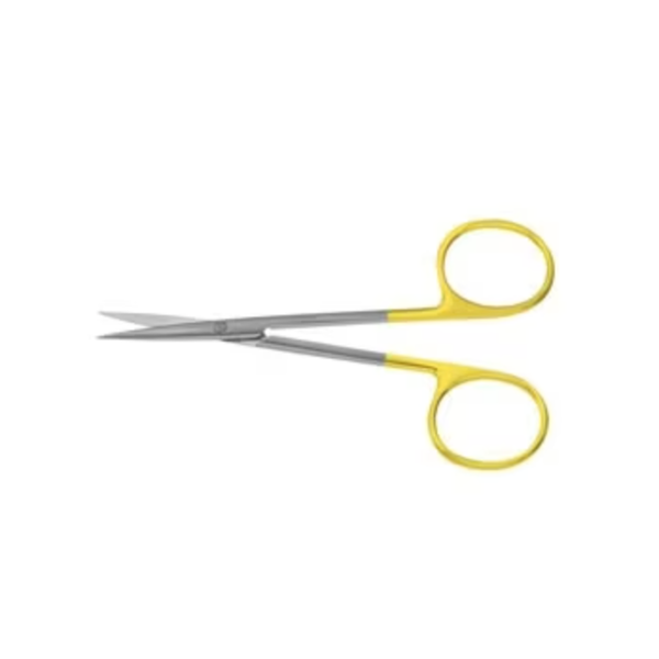 Integra-Miltex Padgett Iris Scissors (TC) 4.5IN (114mm) Straight, Round Shanks, Sharp