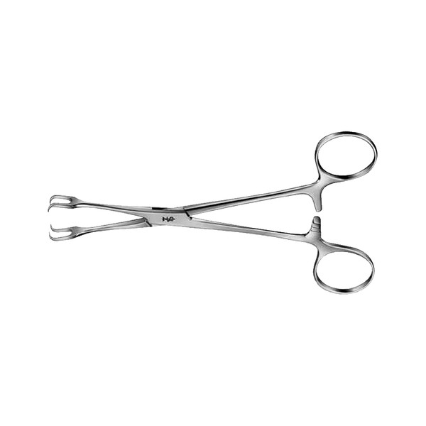 Aesculap Lahey Forceps 6.125IN (155 mm), 2 x 2 Teeth