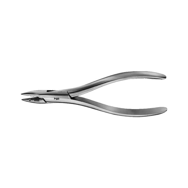Aesculap Wire Cutting Scissors, Straight 6.25IN (160mm), Hard Wire up to 1.2mm, Soft Wire up to 1.5mm
