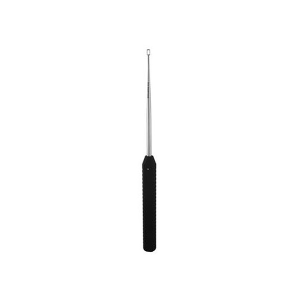 gSource gCurette, Box, Double Handed 17in Str, Plastic Hdl 9in black, 6x10mm Fenestration, s/b