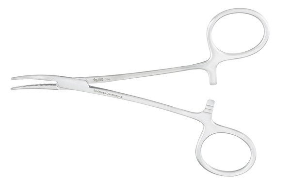 Integra-Miltex  Halsted Mosquito Forceps, 4.75" (122mm), Curved