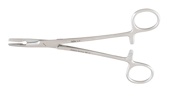 Integra-Miltex  Olsen-Hegar Needle Holder, 6.5" (165mm), Serrated Jaws