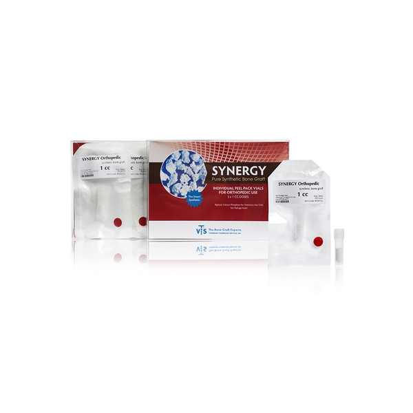 Synergy Pure Synthetic Bone Graft - 5cc (5 x 1cc doses)