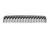 a plain Black comb with the word "Cd-191" inscribed in white on the spine of the comb against a white background.
