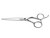 silver colored right handed hair scissor with black "N" logo