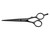 black colored right handed scissor with black "N" logo