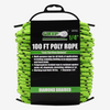 100' x 1/4" Diamond Braided Rope W/Hanger