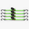 1"X15' Tie Down Ratchet Set (4-Piece)