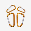 Aluminum D-Ring Carabiner Set (4-Piece)